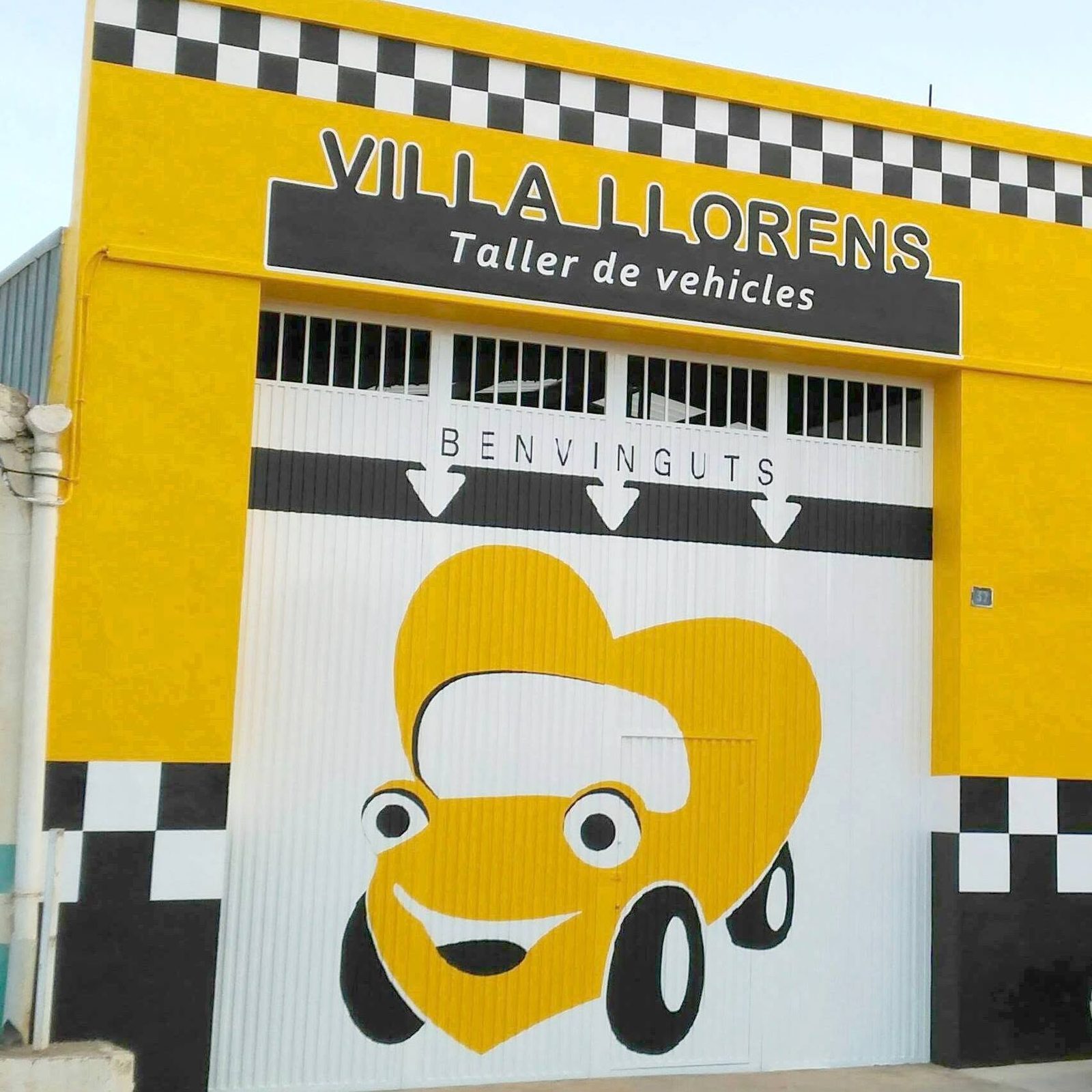 Fachada del taller Villallorens en Vila-real